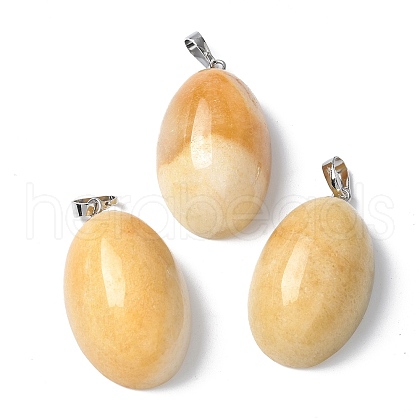 Natural Topaz Jade Pendants G-A259-03P-03-1