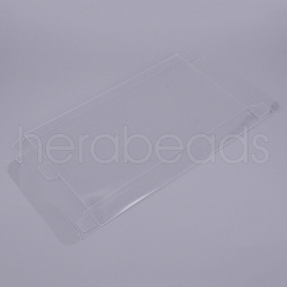 Transparent PVC Box Candy Treat Gift Box CON-WH0074-10C-1