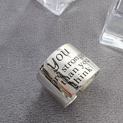 Alloy Cuff Rings for Women FS-WGEF64B-01-1