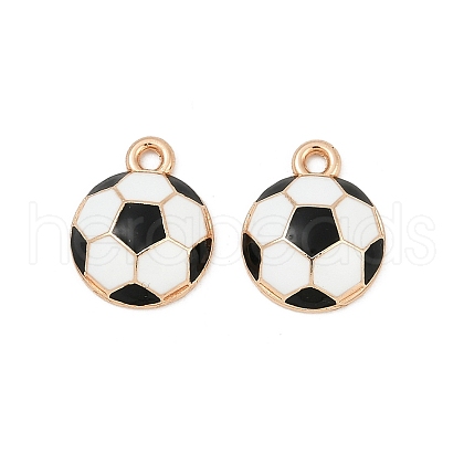 Alloy Enamel Pendants ENAM-V001-01B-KCG-1