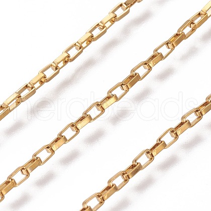 304 Stainless Steel Box Chains CHS-E018-03G-1