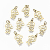 304 Stainless Steel Charms STAS-S116-053G-1