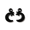 Spray Painted 201 Stainless Steel Charms STAS-G304-20-2