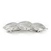 Alloy with Iron Clip Hair Barrettes PHAR-G014-01B-P-2