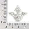 Rack Plating Alloy Enamel Pendants PALLOY-F018-32AS-02-3