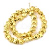 Electroplate Glass Beads Strands EGLA-V001-03C-2