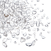 AHADERMAKER 350Pcs 3 Size Natural Quartz Crystal Beads G-GA0001-51-1
