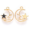 Alloy Enamel Pendants ENAM-S121-062-1