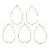 Long-Lasting Plated Brass Big Pendants KK-K204-031G-NF-4