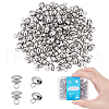 DICOSMETIC 100Pcs 304 Stainless Steel Tube Bails STAS-DC0010-79-1