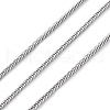 304 Stainless Steel Round Snake Chains CHS-M009-01P-02A-1