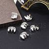 Letter Slider Beads for Watch Band Bracelet Making ALRI-O012-E-NR-4