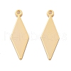 Brass Pendants KK-K382-21G-1