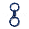 Alloy Spring Gate Clasps PALLOY-Q009-01J-1