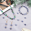 ARRICRAFT Natural Blue Spot Jasper Beads Strands G-AR0002-29-4