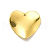 Ion Plating(IP) 201 Stainless Steel Pendants STAS-G296-08G-2