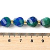 Natural Quartz Dyed Beads Strands G-U023-A02-03-5