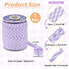 Polyester Cord Trim OCOR-WH0082-233B-2