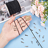 Beebeecraft 1 Roll Round Elastic Cord DIY-BBC0001-95-3