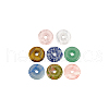 BENECREAT 8Pcs 8 Styles Mixed Gemstones Pendants G-BC0001-55-7
