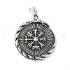 304 Stainless Steel Manual Polishing Pendants STAS-G274-18AS-2