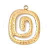 304 Stainless Steel Pendants STAS-C121-45F-G-1