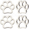 Beebeecraft 30Pcs Stainless Steel Filigree Joiners STAS-BBC0005-59-1