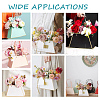  12Pcs 6 Colors Trapezoid Paper Flower Storage Bags with Handle ABAG-NB0001-96-5