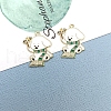 Alloy Enamel Pendants PW-WG65224-02-1
