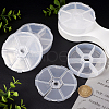 Yilisi 4Pcs Plastic Bead Containers CON-YS0001-04-15