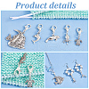 Alloy Pendant Decoration HJEW-PH01910-4
