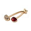 Cherry Alloy Pendants PALLOY-S051-01B-G-2