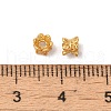 Rack Plating Brass Spacer Beads KK-S375-14G-2