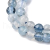 Natural Aquamarine Bead Strands G-RM2025-B02-4mm-4