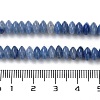 Dyed & Heated Natural Blue Aventurine Beads Strands G-Z030-A25-01-4