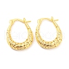 Rack Plating Brass Teardrop Hoop Earrings EJEW-A028-27G-1