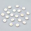  20Pcs Natural Freshwater Shell Beads PEAR-NB0001-14-3