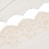 MAYJOYDIY US 4.7~5 Yards Cotton Embroidery Flower Ribbons OCOR-XCP0002-47-2