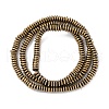 Electroplated Non-magnetic Hematite Beads Strands G-P571-B01-01B-2