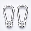 Tarnish Resistant 304 Stainless Steel Rock Climbing Carabiners STAS-N087-23B-01-1
