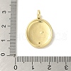 Brass Micro Pave Cubic Zirconia Pendants KK-Z042-23G-03-3