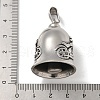 304 Stainless Steel Big Pendants STAS-Z097-01AS-06-3