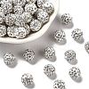 Pave Disco Ball Beads X1-RB-A130-10mm-9-1