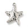 Non-Tarnish 201 Stainless Steel Machine Polishing Pendants STAS-G261-31P-1