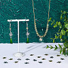 Unicraftale 60Pcs 2 Colors 201 & 304 Stainless Steel Pendants STAS-UN0051-72-2