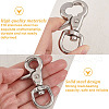 DICOSMETIC 2Pcs Stainless Steel Swivel Clasps STAS-DC0015-60-5