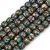 Natural Agate Beads Strands G-U030-D01-12mm-2