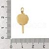 304 Stainless Steel Enamel Pendants STAS-U044-02A-G-3