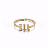 Number 201 Stainless Steel Adjustable Cuff Rings FS-WG22891-01-2