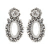 Rhinestone Braided Ear Studs for Women FIND-PW0024-19E-1